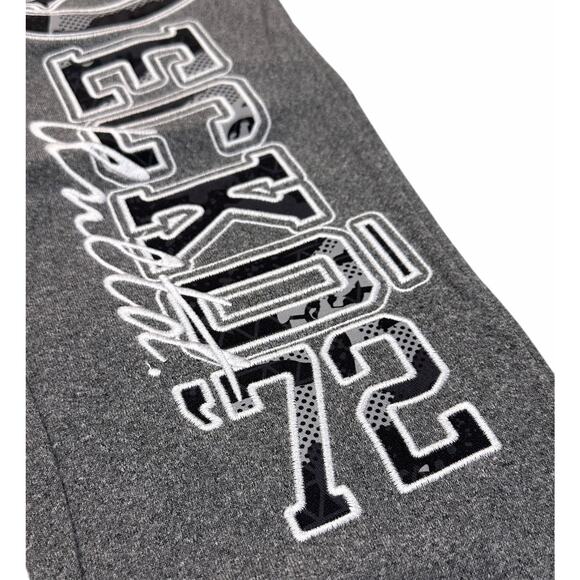 Ecko Unltd Men's Sweatpants Embroidered Since '72 Fleece Jogger in Grey - Picture 2 of 4